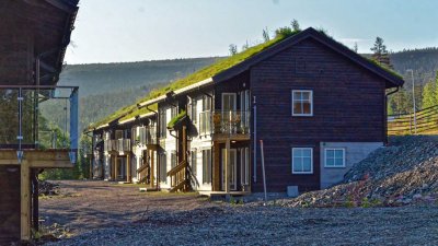 Budowa  25 domów mieszkalnych w ośrodku narciarskim, Stoten,  Szwecja