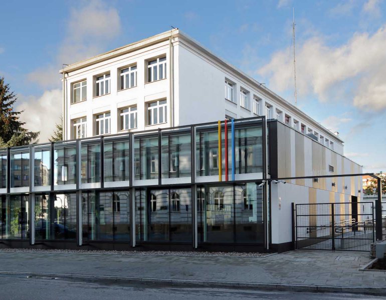 Budowa galerii dla Liceum Plastycznego im. E. Mendelsohna w Olsztynie